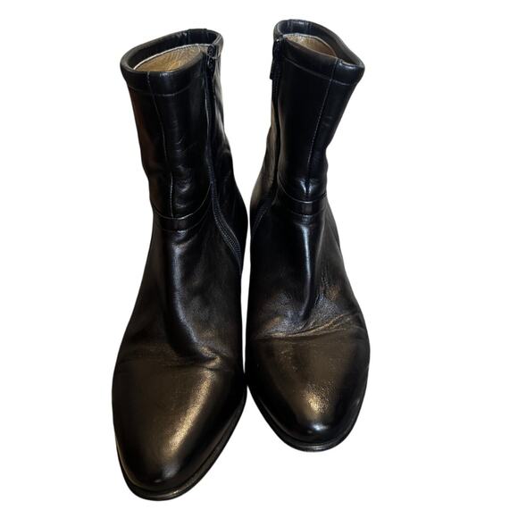Vintage Stuart Mastrototami Handmade Italian Leather Boots Women’s Size 10.5 M - Picture 3 of 7